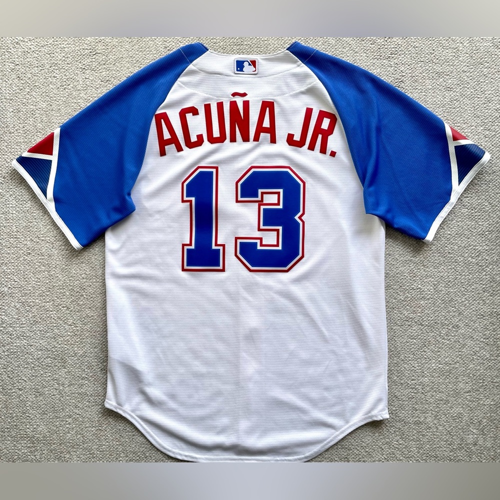 Nike Atlanta Braves City Connect Ronald Acuña Jr Limited Edition Baseball Jersey